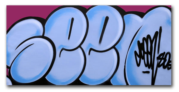 GRAFFITI ARTIST SEEN - "Bubble" Painting#1