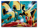 GRAFFITI ARTIST SEEN  -  "SEEN" -   Aerosol on  Canvas