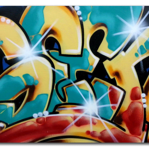 GRAFFITI ARTIST SEEN  -  "SEEN" -   Aerosol on  Canvas