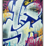 GRAFFITI ARTIST SEEN  -  "Scribble SE"  Aerosol on  Canvas