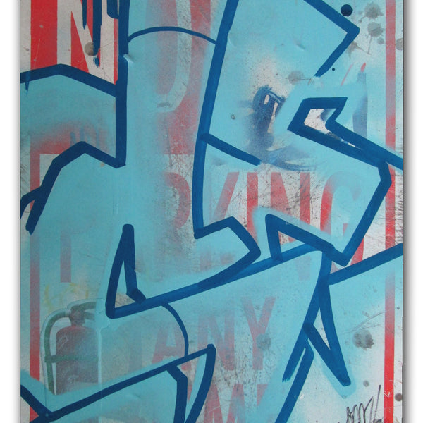 GRAFFITI ARTIST SEEN - "No Parking #2