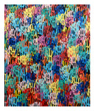 GRAFFITI ARTIST SEEN  -  "Tag painting" 84"x72
