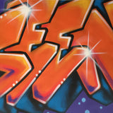 GRAFFITI ARTIST SEEN  -  "Wildstyle 1"  Aerosol on  Canvas
