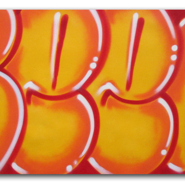 GRAFFITI ARTIST SEEN - "Classic Bubble 8"  Painting