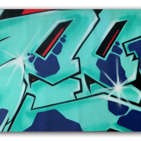 GRAFFITI ARTIST SEEN -  "SEEN WILD STYLE"  Painting on Canvas