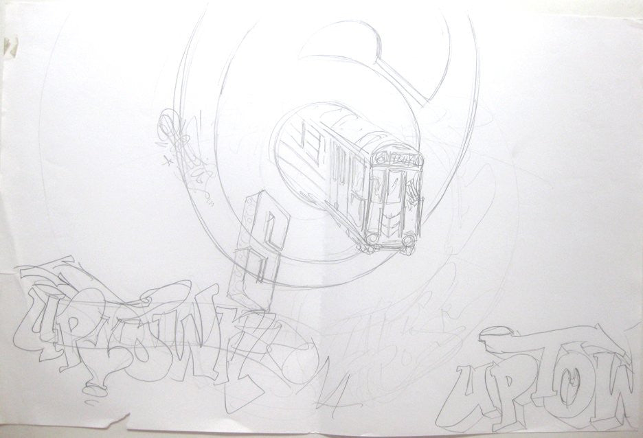 GRAFFITI ARTIST SEEN - (Uptown) Sketch #4