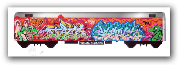 SERVE & JASEONE  - "Trains of Thought" Print
