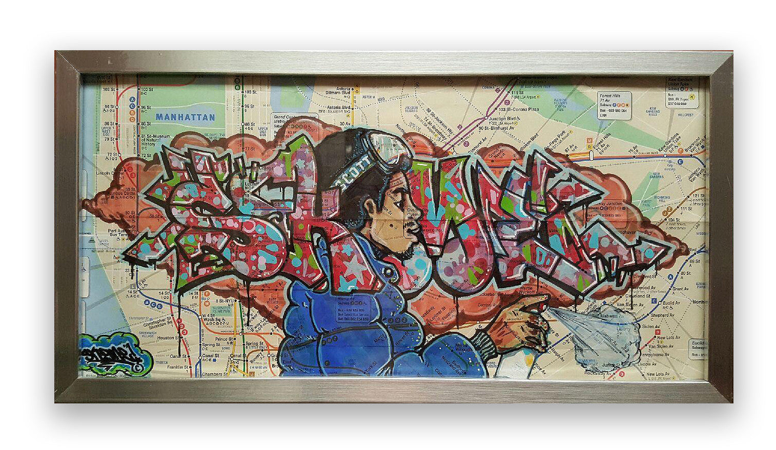 SKEME - "Candy Reign" Piece on Map