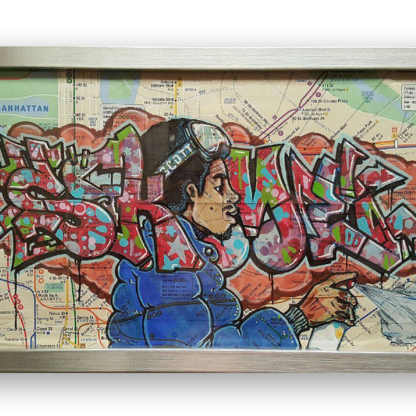 SKEME - "Candy Reign" Piece on Map