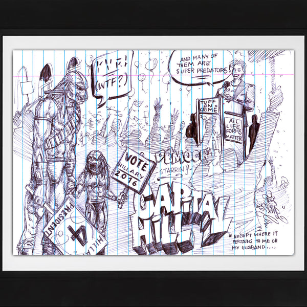 SKEME - "Capital Hill" Drawing