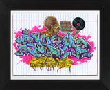 SKEME - "Crime Doesn't Play" Color Drawing
