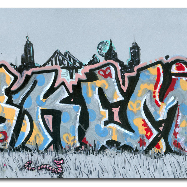 SKEME - "Summer in the City" Painting