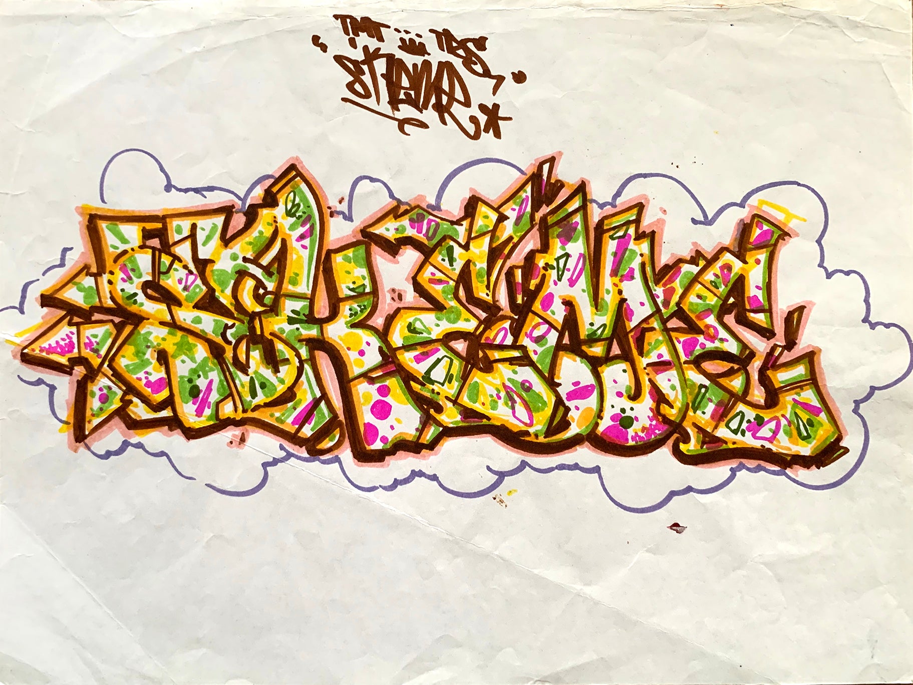 SKEME - "Practice Makes Perfect " Drawing