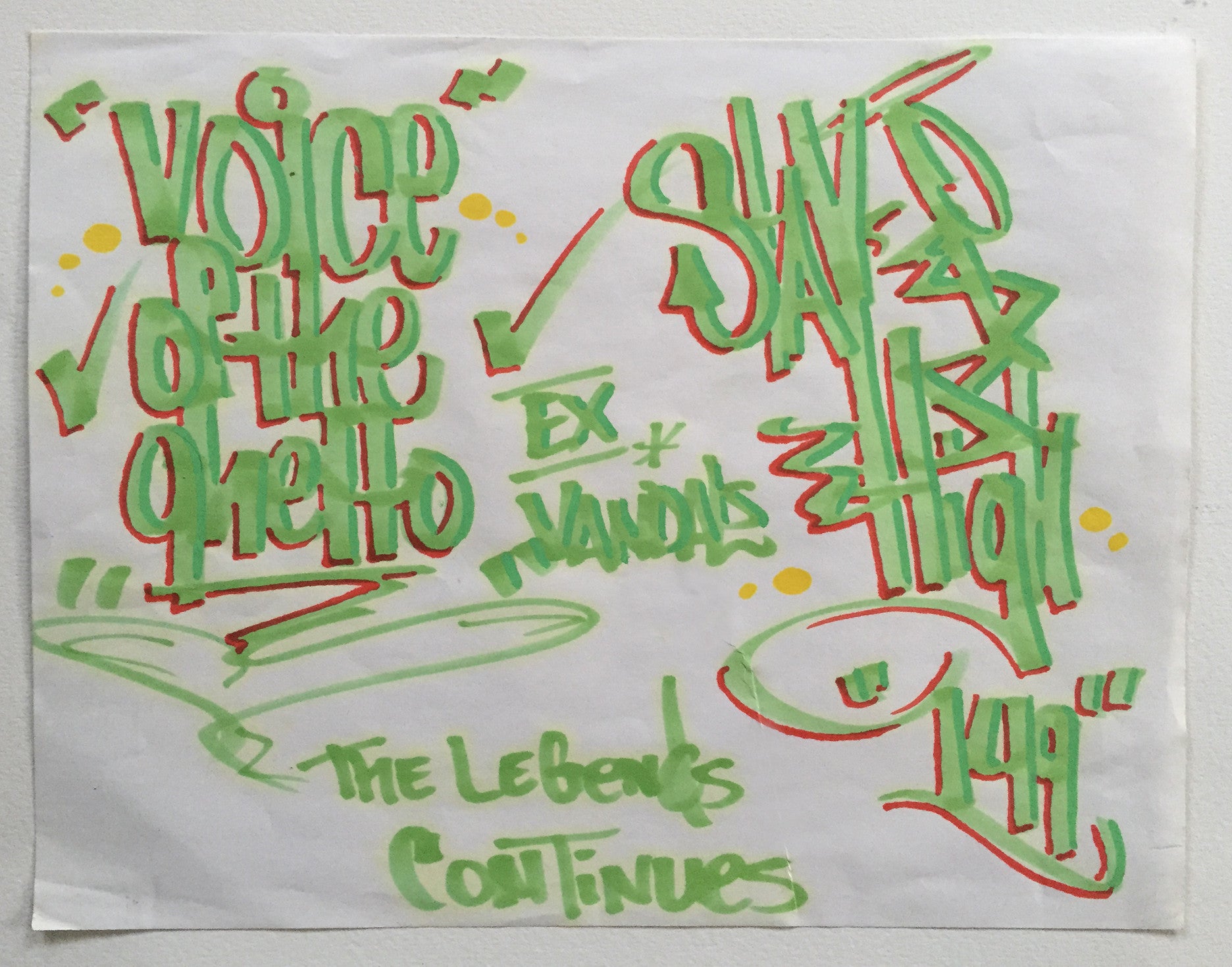 STAYHIGH 149 - " Stayhigh/Voice of the Ghetto" Black Book