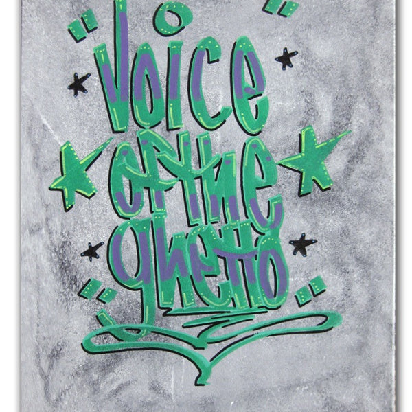 STAYHIGH 149 - "Voice of the Ghetto" painting