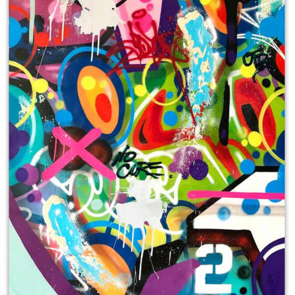 COPE2 "No Cure" 53" x 43"