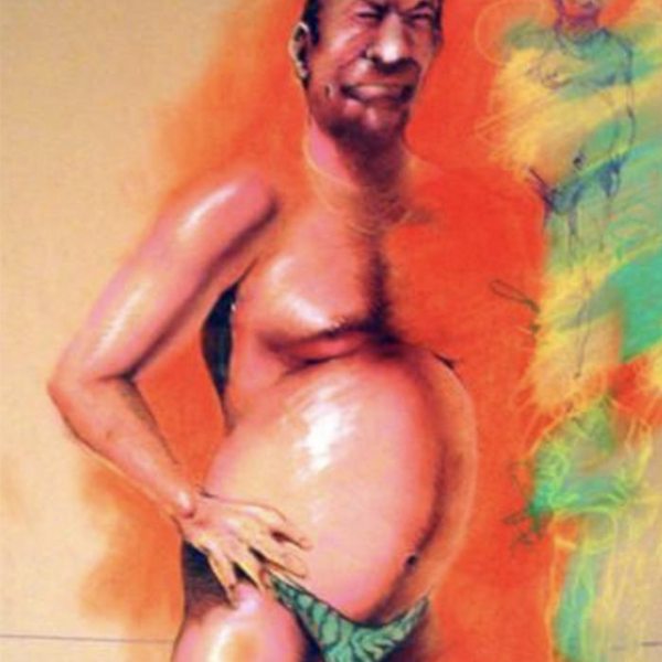 DAZE "Man at the Coney Island Beach"