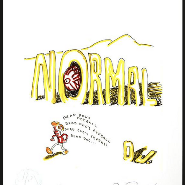 DANIEL JOHNSTON - Normal Print