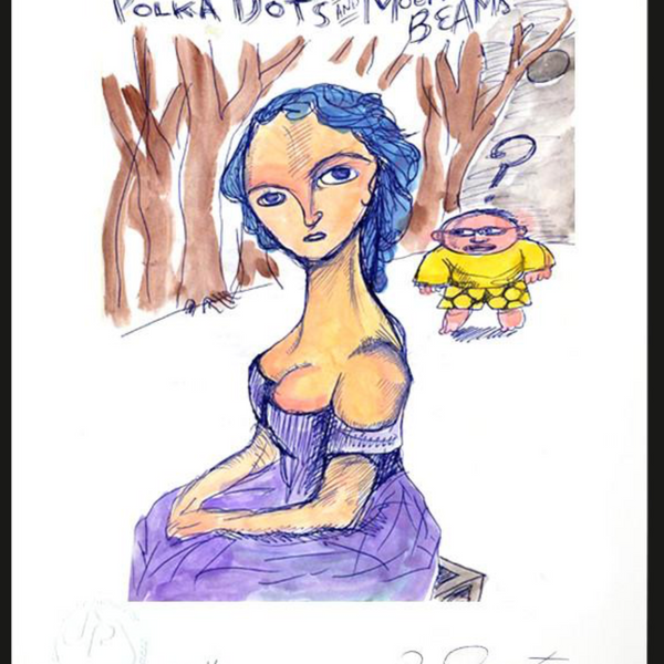 DANIEL JOHNSTON -Polka Dots & Moon