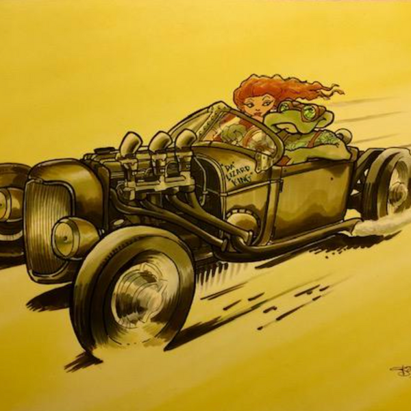 MARK BODE  " Da Lizard King "