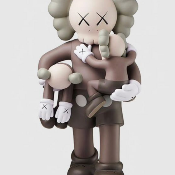 KAWS - "Clean Slate" Brown