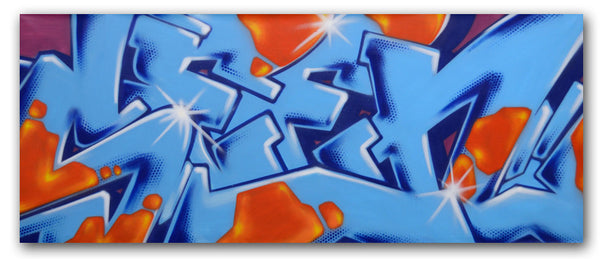 GRAFFITI ARTIST SEEN -  "SEEN 7"  Painting on Canvas
