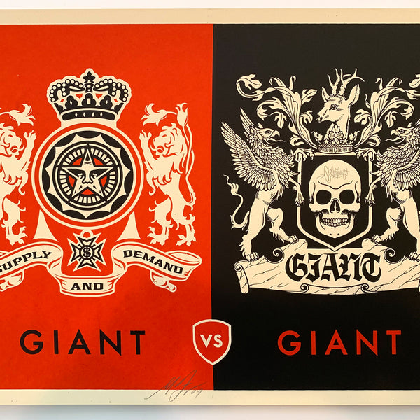OBEY X Mike Giant -"Giant vs. Giant"