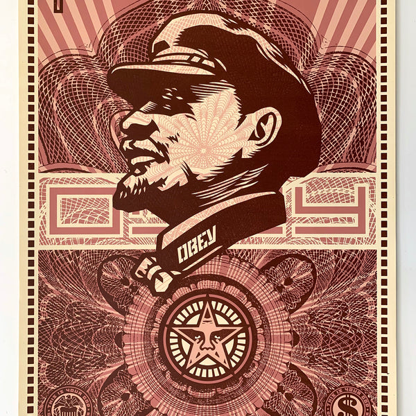 SHEPARD FAIREY - "Lenin Money" Print
