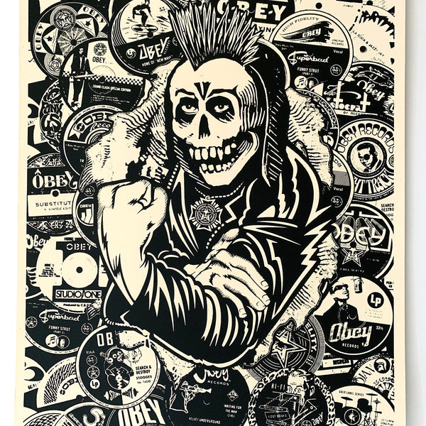 SHEPARD FAIREY - "Psycho Posse" Print