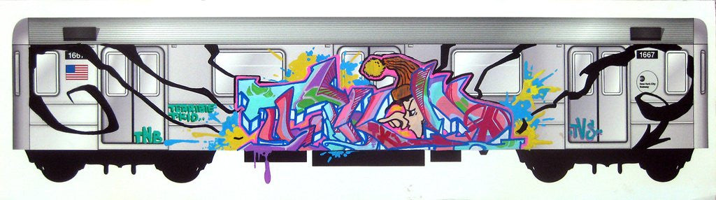 T-KID  "Untitled" Trains of Thought