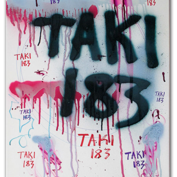 TAKI 183- "Untitled #14" On Canvas