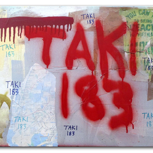 TAKI-183  "Collage 15" on canvas