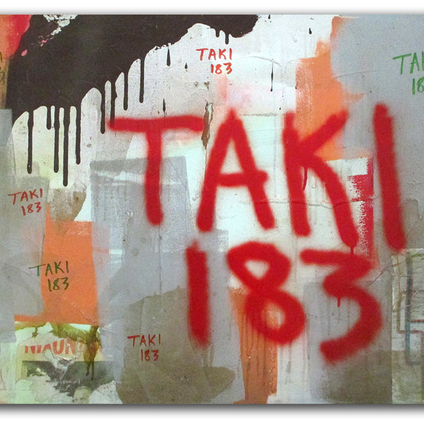 TAKI-183  "Collage 16" on canvas