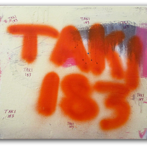 TAKI 183- "Untitled #5" On Canvas