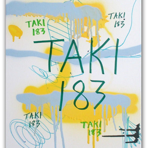 TAKI-183  "Untitled 7" on canvas