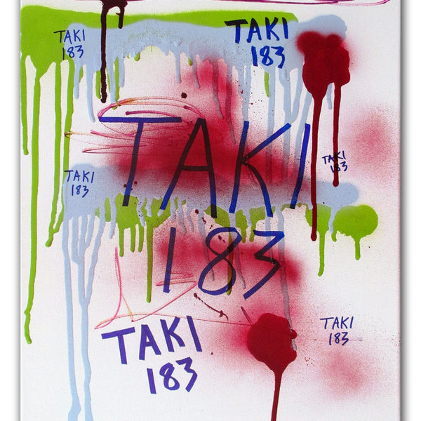 TAKI-183  "Untitled 8" on canvas