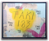 TAKI 183  "Collage 1" on canvas