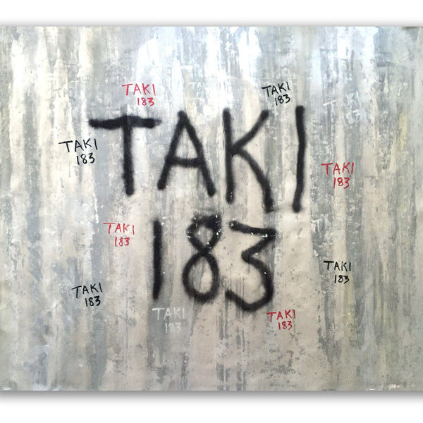 TAKI-183  "Silver" on canvas