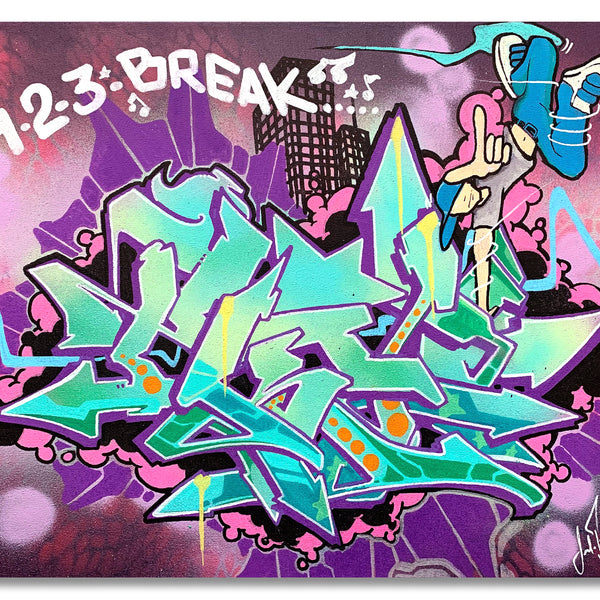 T-KID 170  - "123"  Painting