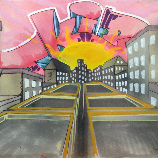 T-KID 170  - "Untitled" Black Book Drawing 1985