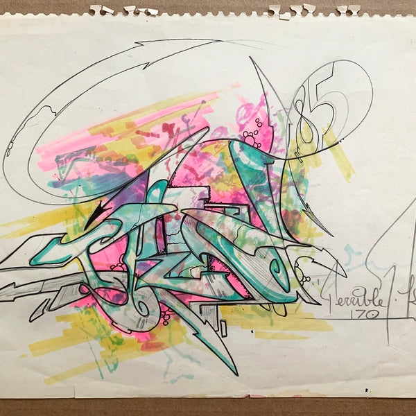 T-KID 170 - "85" Drawing 1985