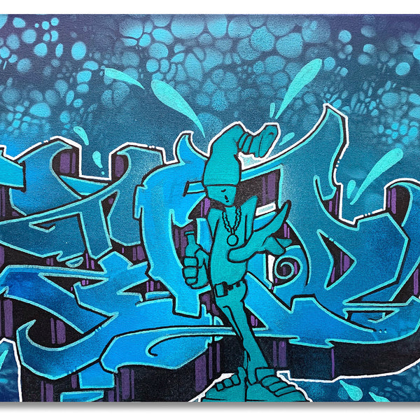 T-KID 170  - "A Splash of Tee"  Painting