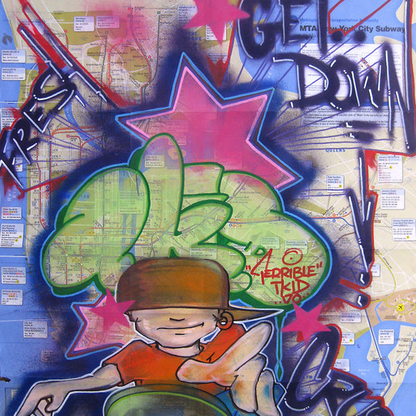 T-KID 170  -  "Get Down" NYC Map