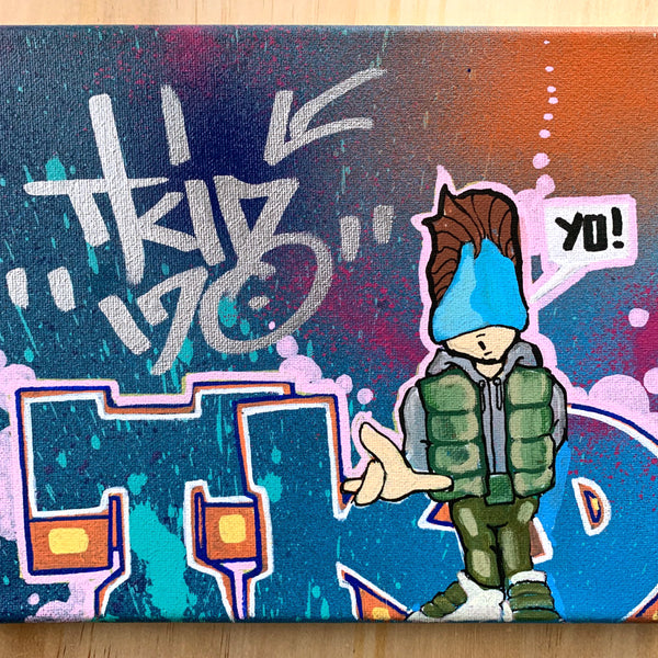 T-KID 170  - "I Said Yo" Painting