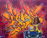 T-KID 170  - "In Da Streets" Painting