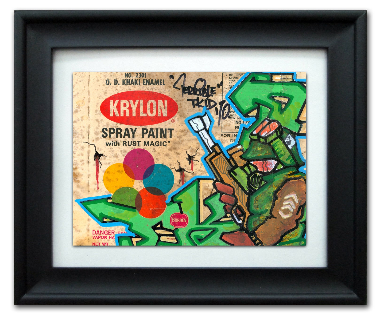 TKID 170- "Krylon" Vintage Label