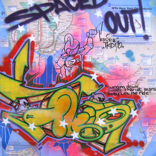 T-KID 170  -  "Spaced Out" NYC Map