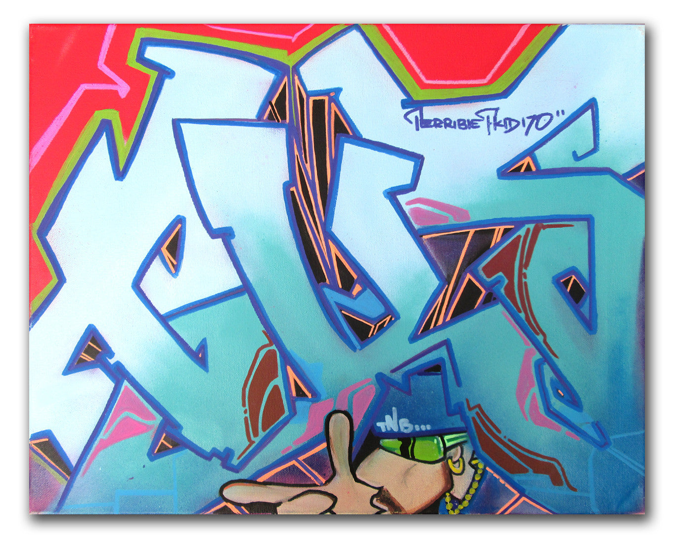 T-KID 170  - "Untitled 3" Painting