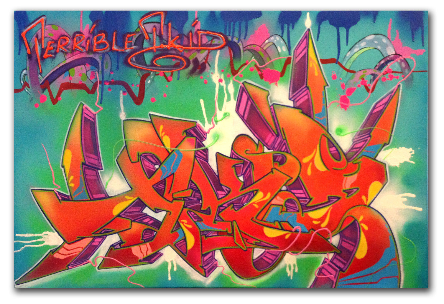 T-KID 170  - "Far Away" Painting