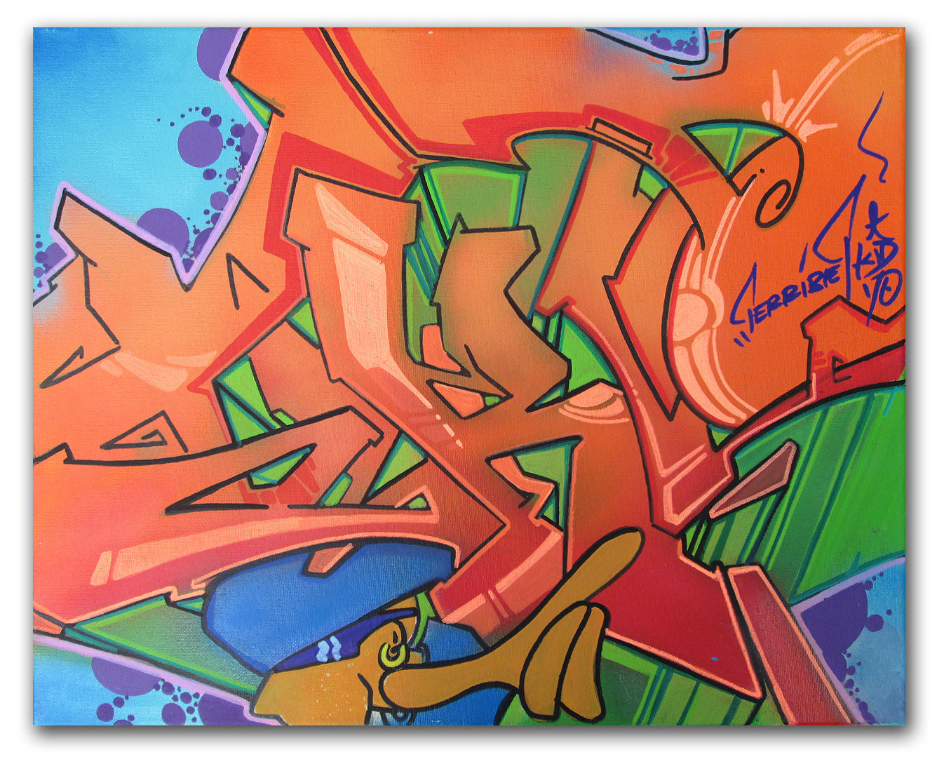 T-KID 170  - "Untitled" Painting